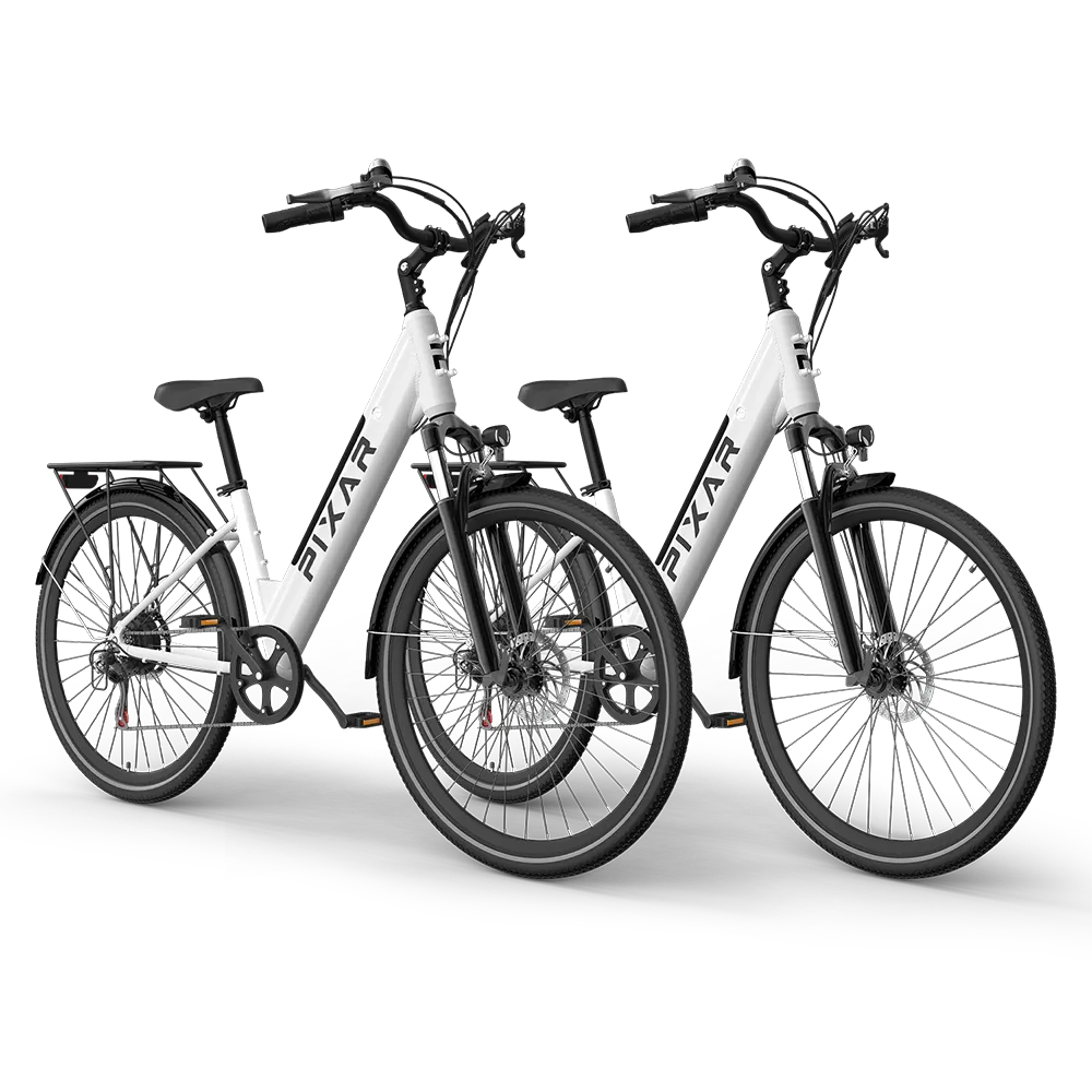 PIXAR® Cruiser Bici Elettrica 25km/h - Set di 2